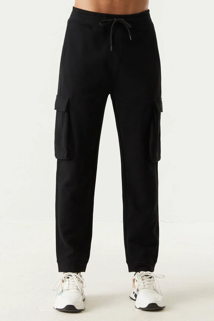 Mens Self-Tie Drawstring Cargo Jogger 5 Mens Self-Tie Drawstring Cargo Jogger