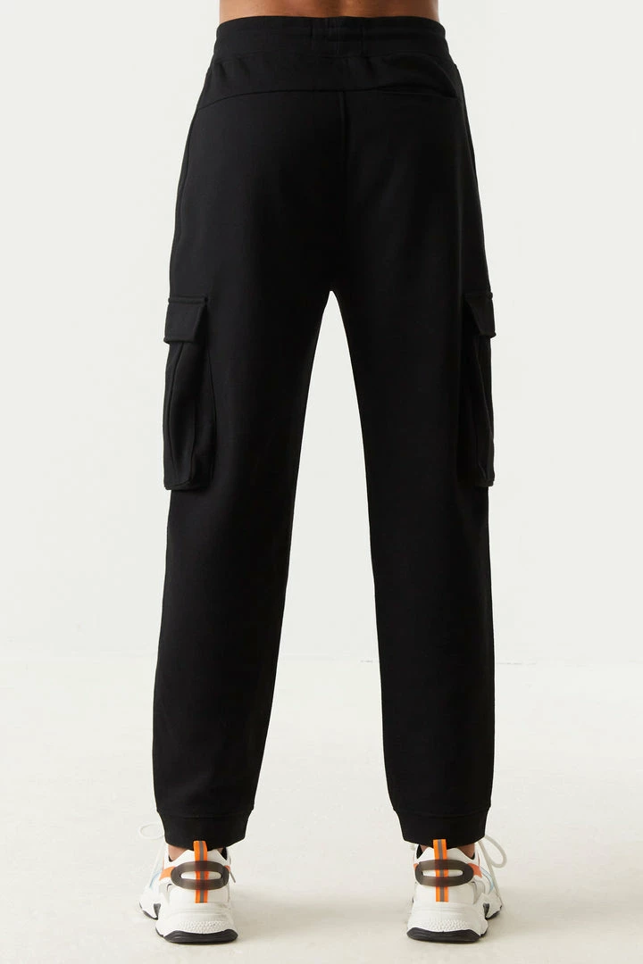 Mens Self-Tie Drawstring Cargo Jogger 7 Mens Self-Tie Drawstring Cargo Jogger