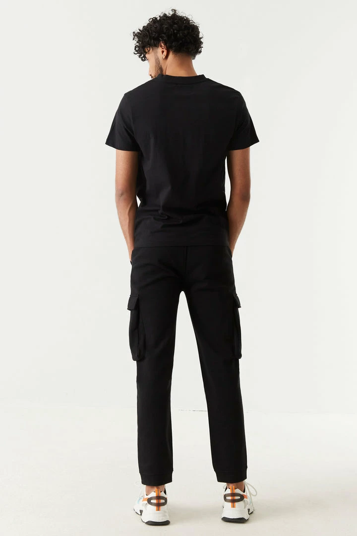 Mens Self-Tie Drawstring Cargo Jogger 8 Mens Self-Tie Drawstring Cargo Jogger