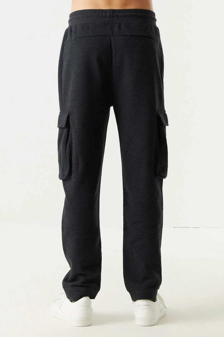 Mens Self-Tie Drawstring Cargo Jogger 3 Mens Self-Tie Drawstring Cargo Jogger