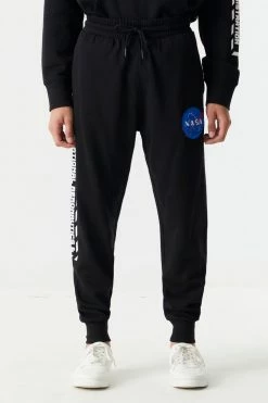 Mens NASA Graphic Chenille Jogger
