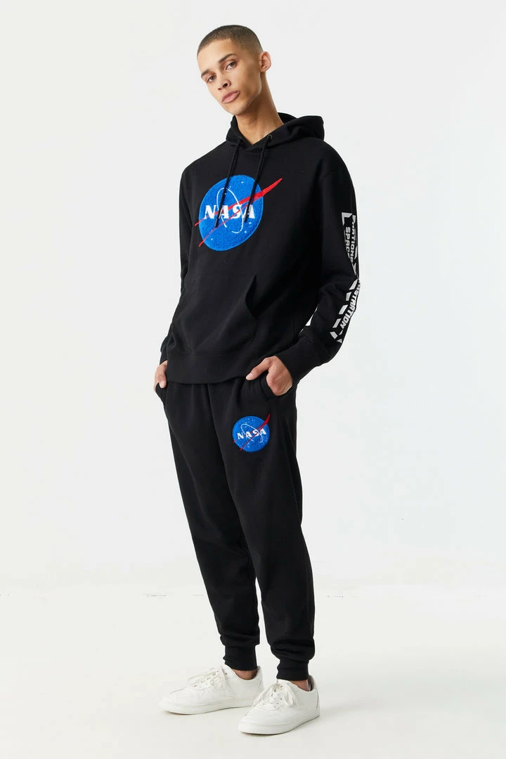 Mens NASA Graphic Chenille Jogger 5 Mens NASA Graphic Chenille Jogger