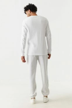 Mens Basic Elastic Waist Pull-On Jogger