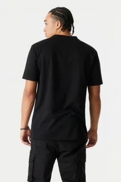 Mens Tops Crew Neck T-Shirt