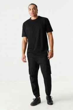 Mens Tops Crew Neck T-Shirt