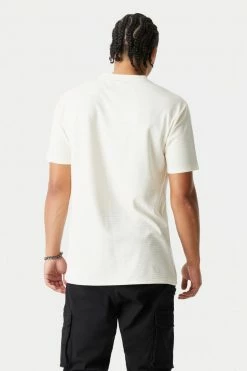 Mens Tops Crew Neck T-Shirt