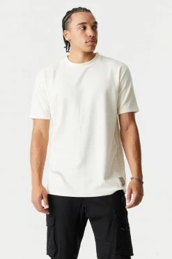 Mens Tops Crew Neck T-Shirt