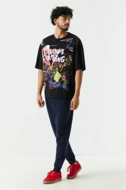 Mens Rise Above Anything Graphic T-Shirt