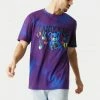 Mens Lucky Me Bear Graphic T-Shirt Tops