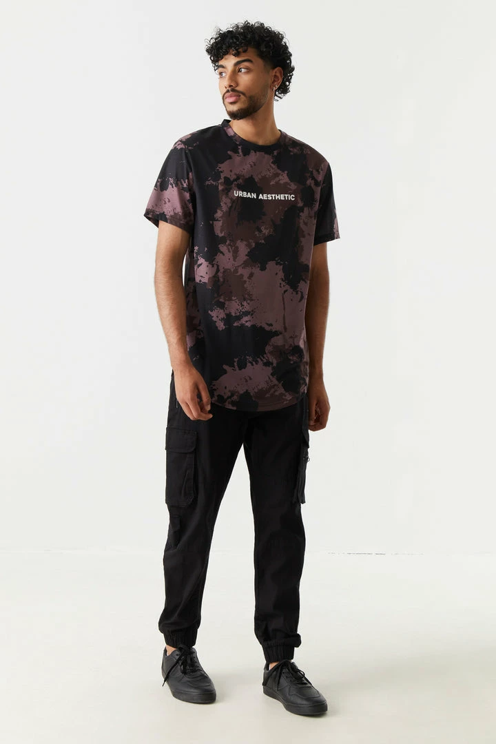 Mens Camo Print Urban Aesthetic Graphic T-Shirt Tops 3 Mens Camo Print Urban Aesthetic Graphic T-Shirt Tops