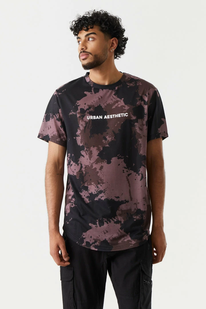 Mens Camo Print Urban Aesthetic Graphic T-Shirt Tops 1 Mens Camo Print Urban Aesthetic Graphic T-Shirt Tops