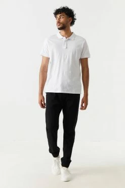 Mens Online Exclusive Basic Self-Tie Drawstring Waist Jogger