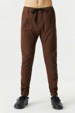 Mens Online Exclusive Basic Self-Tie Drawstring Waist Jogger