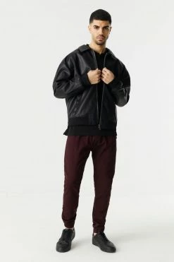 Mens Online Exclusive Basic Self-Tie Drawstring Waist Jogger