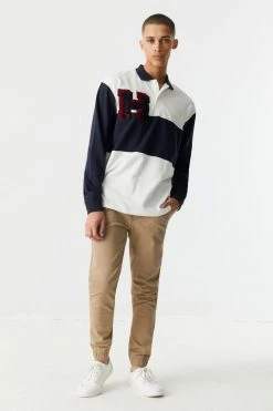 Mens Tops H Graphic Collared Rugby Top 11 Mens Tops H Graphic Collared Rugby Top