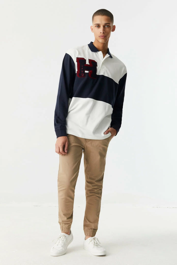 Mens Tops H Graphic Collared Rugby Top 6 Mens Tops H Graphic Collared Rugby Top