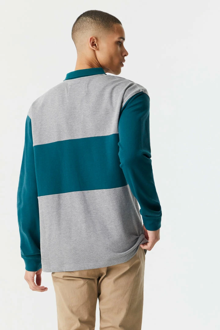 Mens Tops H Graphic Collared Rugby Top 2 Mens Tops H Graphic Collared Rugby Top