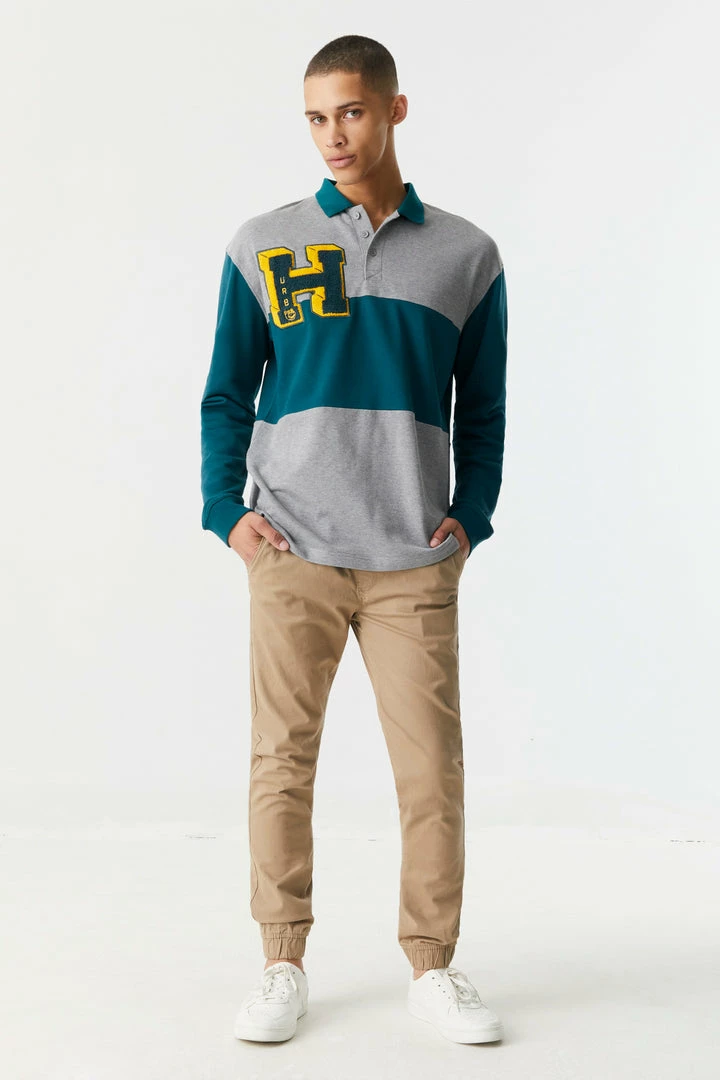 Mens Tops H Graphic Collared Rugby Top 3 Mens Tops H Graphic Collared Rugby Top