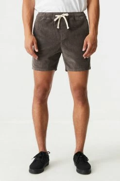 Mens Online Exclusive Pull-On Drawstring Corduroy Short