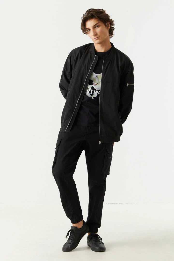 Mens Online Exclusive Zip-Up Bomber Jacket 5 Mens Online Exclusive Zip-Up Bomber Jacket