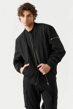 Mens Online Exclusive Zip-Up Bomber Jacket 10 Mens Online Exclusive Zip-Up Bomber Jacket
