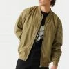 Mens Online Exclusive Zip-Up Bomber Jacket