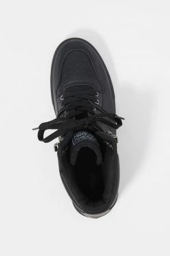 Mens Lace-Up Front High-Top Sneakers