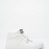 Mens Lace-Up Front High-Top Sneakers