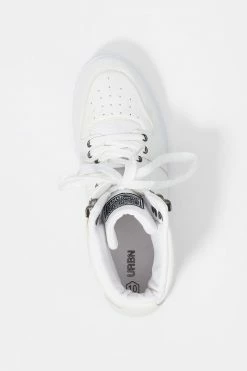 Mens Lace-Up Front High-Top Sneakers