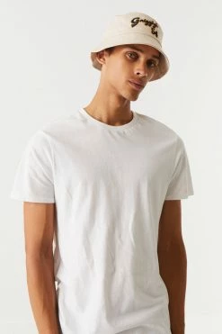 Mens Grizzly Embroidered Bucket Hat