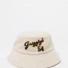 Mens Grizzly Embroidered Bucket Hat