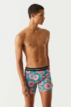 Mens Donut Print Boxers (2 Pack) Accessories