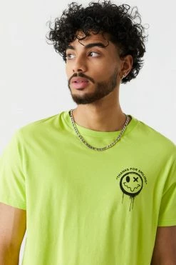 Mens Thanks For Smiling Graphic T-Shirt