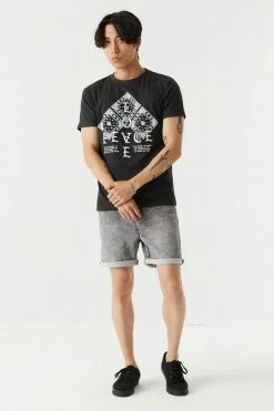 Mens Online Exclusive Love And Peace Graphic T-Shirt