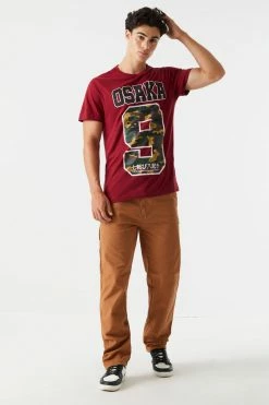 Mens Osaka 9 Graphic T-Shirt Tops