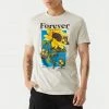 Mens Forever Sunflower Graphic T-Shirt