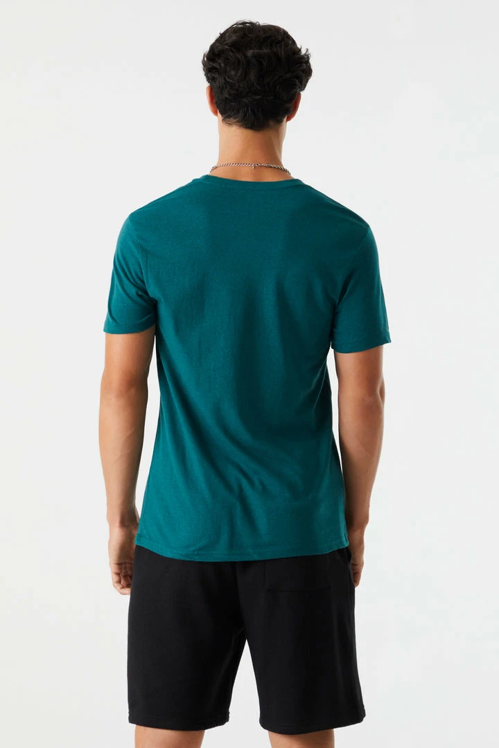 Mens New World Mountain Graphic T-Shirt Tops 2 Mens New World Mountain Graphic T-Shirt Tops