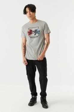 Mens Online Exclusive Endless And Eternal Skulls Graphic T-Shirt