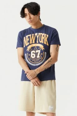 Mens New York 67 Varsity Graphic T-Shirt Online Exclusive