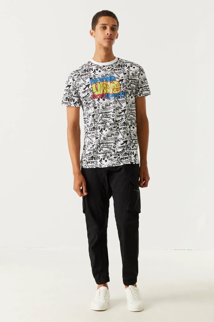 Mens Online Exclusive Infinite Print Beyond Graphic T-Shirt 6 Mens Online Exclusive Infinite Print Beyond Graphic T-Shirt