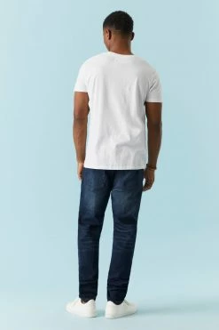 Mens Dark Wash Skinnest Jean Bottoms 7 Mens Dark Wash Skinnest Jean Bottoms