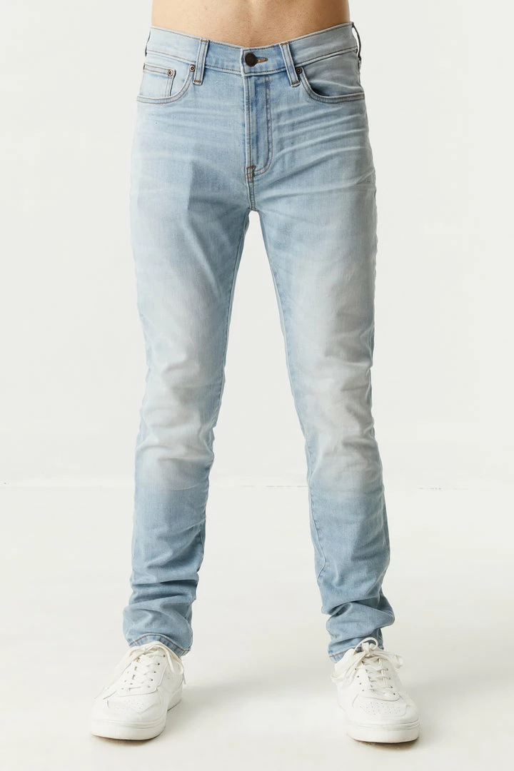 Mens Light Wash Skinniest Jean 1 Mens Light Wash Skinniest Jean