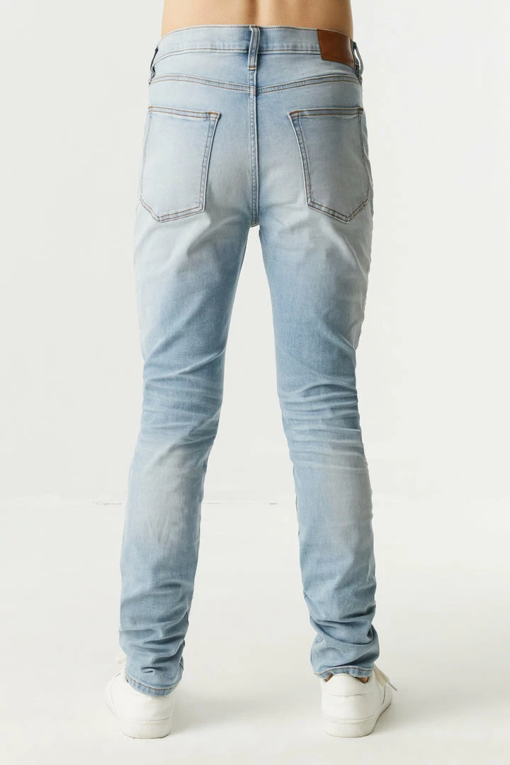Mens Light Wash Skinniest Jean 3 Mens Light Wash Skinniest Jean