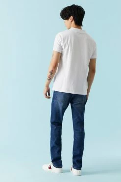 Mens Bottoms Medium Wash Slim Jean