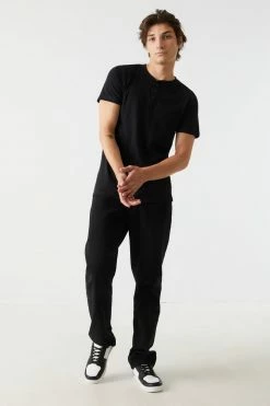 Mens Basic Henley T-Shirt