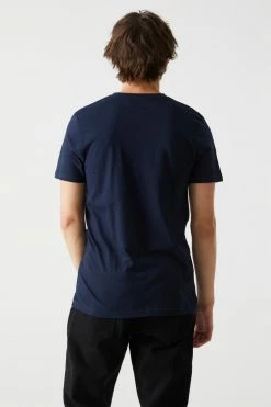 Mens Basic Henley T-Shirt
