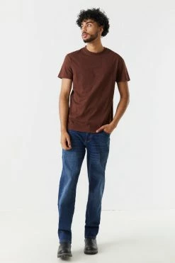 Mens Tops Everyday Crew Neck T-Shirt