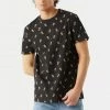 Mens Ditsy Slushie Print Crew Neck T-Shirt