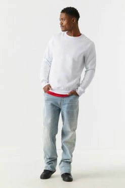 Mens Lace-Up Front High-Top Sneakers