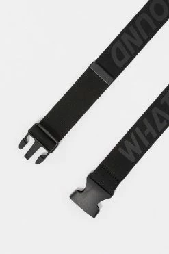 Mens What Goes Around Graphic Release Buckle Belt Online Exclusive
